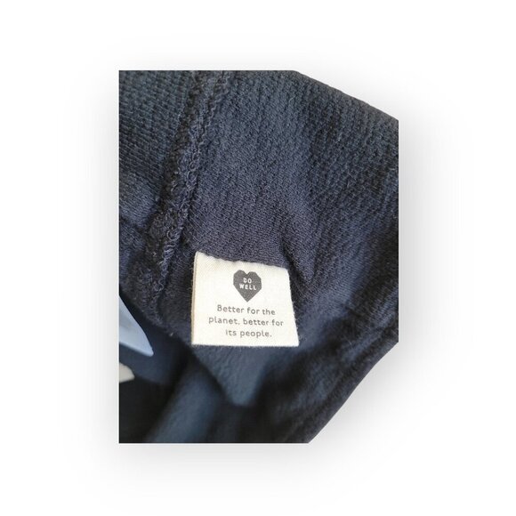 🖤 Madewell Black Knot Front Crop Tank Top XL Cotton Cutout Stretchy 🖤 - Picture 6 of 10